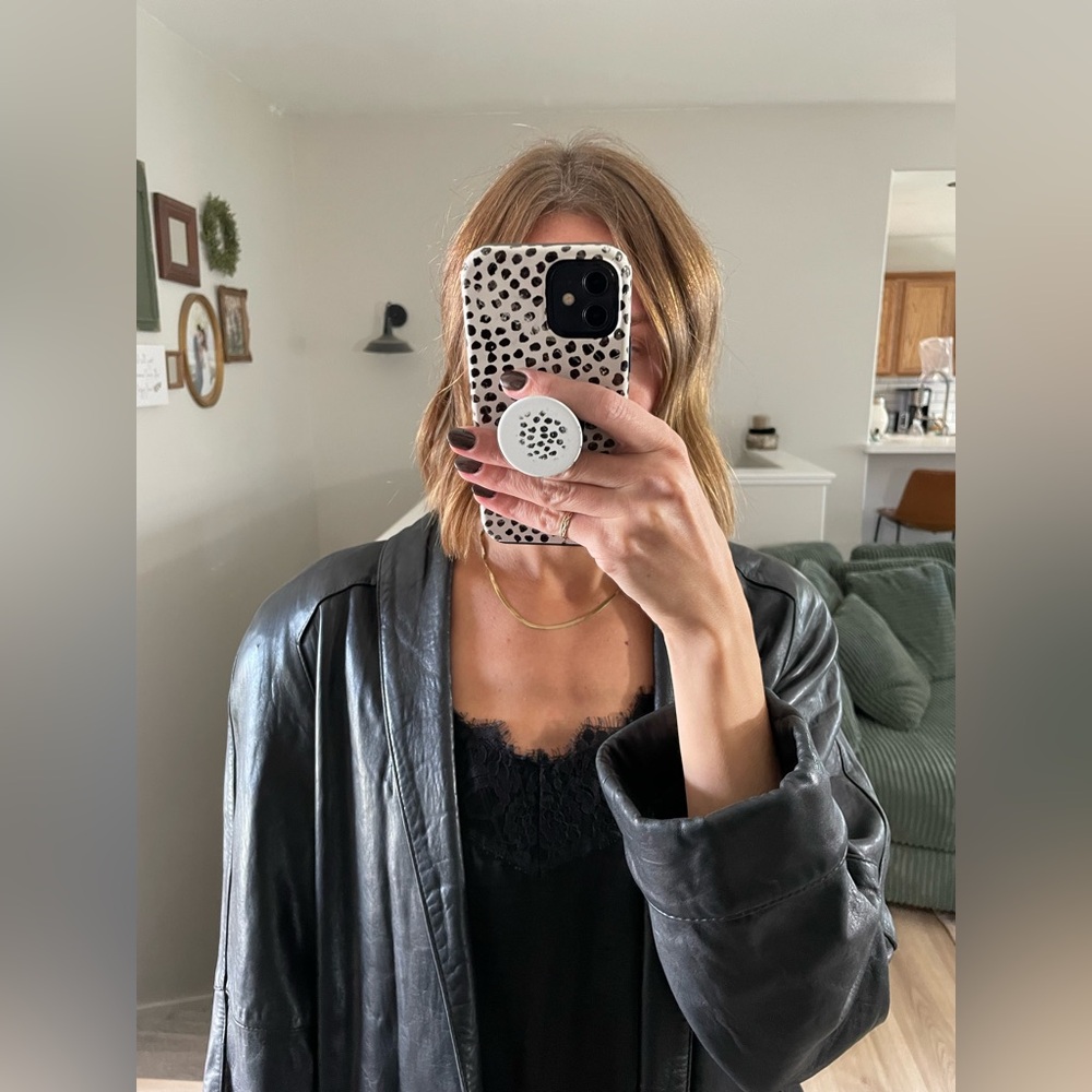 Black Genuine Leather Jacket